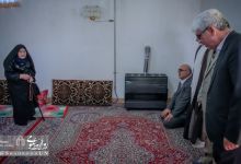 گزارش تصویری |بمناسبت روز بزرگداشت شهدا  دیدار رئیس دانشگاه و معاونین  با خانواده شهید خانلرخانی 